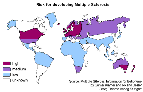 Multiple Sclerosis World Distribution